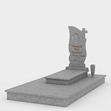 Одиночный вертикальный памятник 