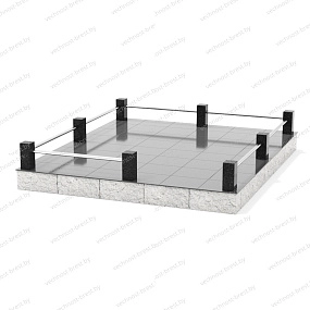 Гранитная ограда О-05