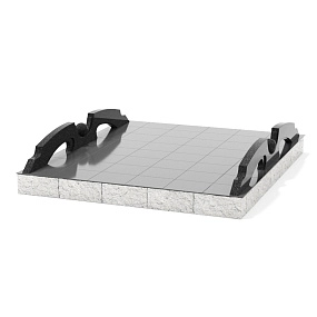 Гранитная ограда О-21