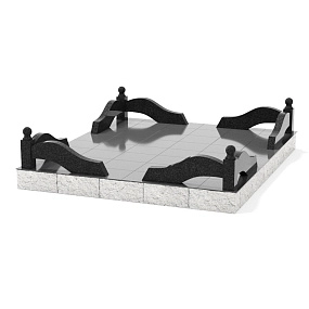 Гранитная ограда О-23