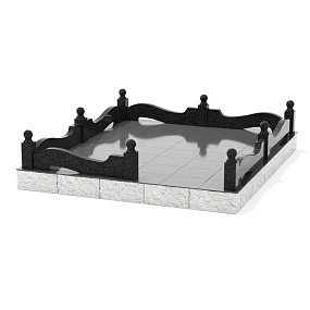 Гранитная ограда О-15