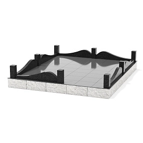 Гранитная ограда О-13