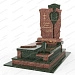Эксклюзивный комбинированный памятник 01