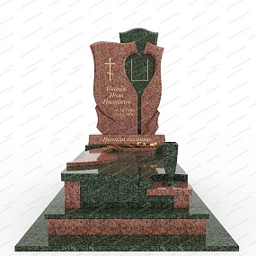 Эксклюзивный комбинированный памятник 01