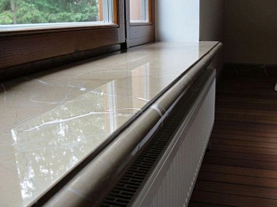 Подоконники из гранита и мрамора