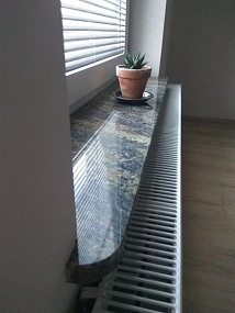 Подоконники из гранита и мрамора