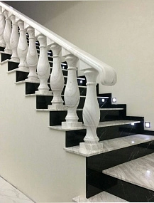 Перила из гранита и мрамора